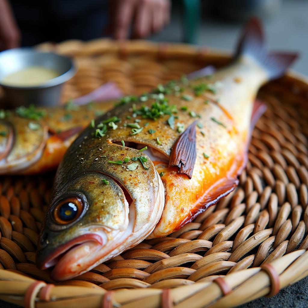 Cá nướng Sông Mã thơm lừng, đặc sản Thanh Hóa nức tiếng gần xa