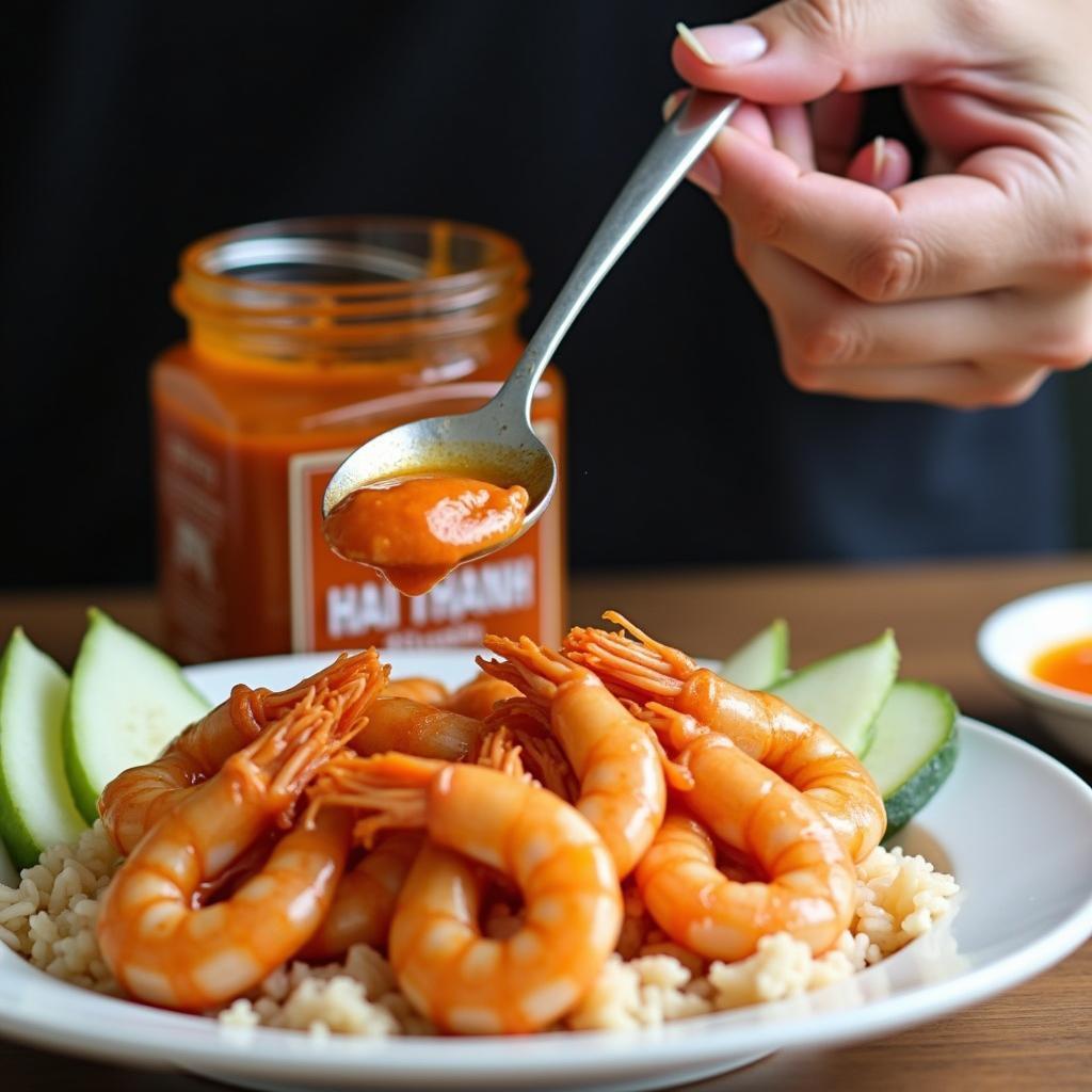 Hướng dẫn cách dùng mắm ruốc Hải Thanh Thanh Hóa ngon nhất