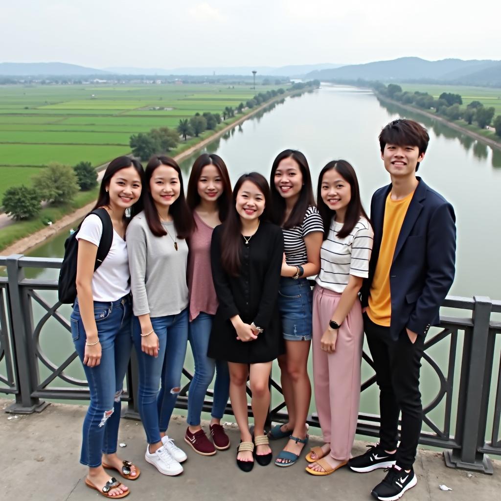 Check-in Cầu Tào Xuyên Thanh Hóa, địa điểm sống ảo mới của giới trẻ