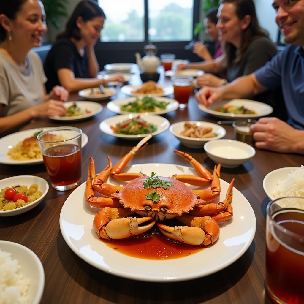 Địa điểm thưởng thức đặc sản cua rang me Thanh Hóa ngon khó cưỡng