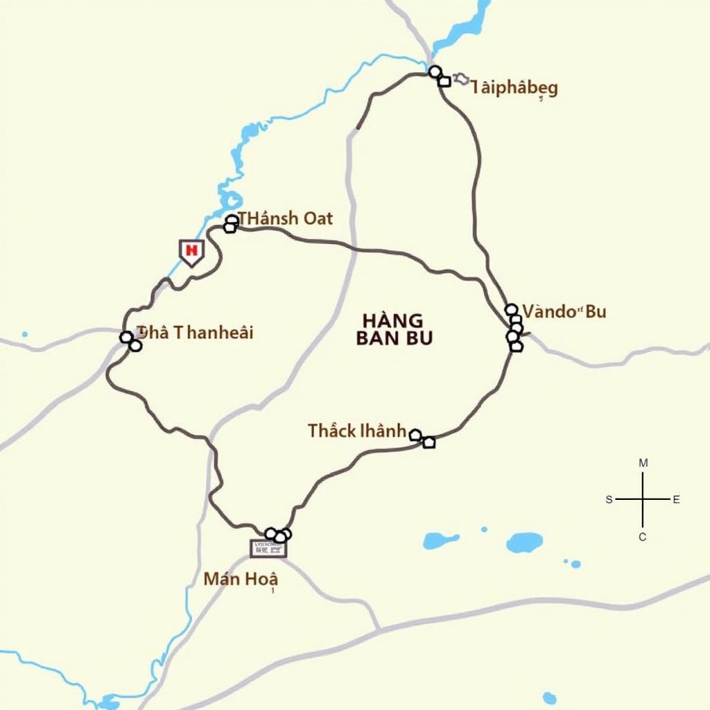 Đường đi Hang Bàn Bù Thạch Thành Thanh Hóa chi tiết và dễ hiểu