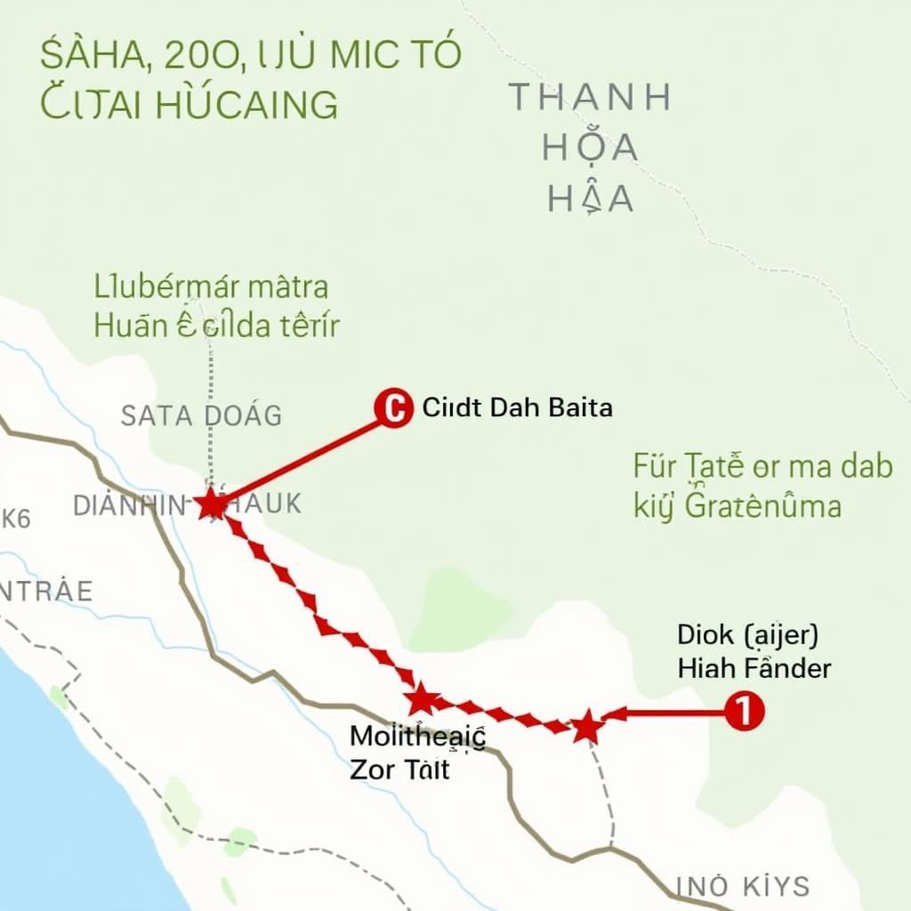 Đường đi khu du lịch Hồ Cửa Đạt Thanh Hóa chi tiết và dễ dàng