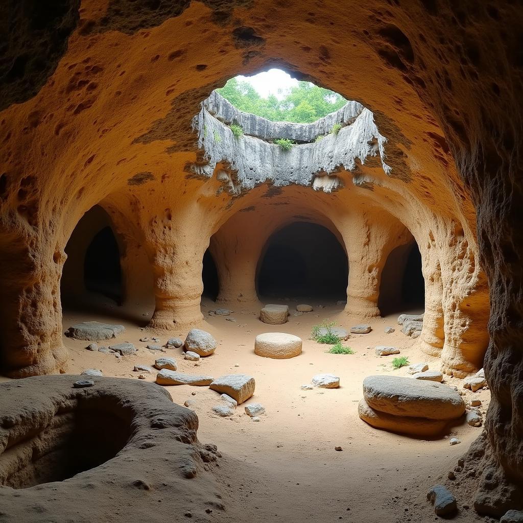 Hang Con Moong di tich khao co quoc gia dac biet