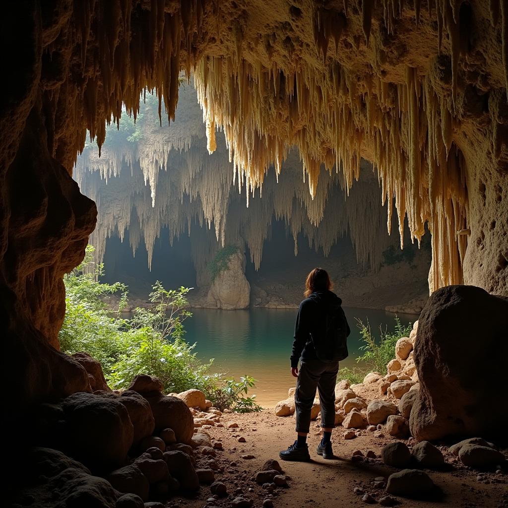 Khám phá bên trong Hang Dơi Như Xuân Thanh Hóa với nhũ đá và măng đá kỳ vĩ