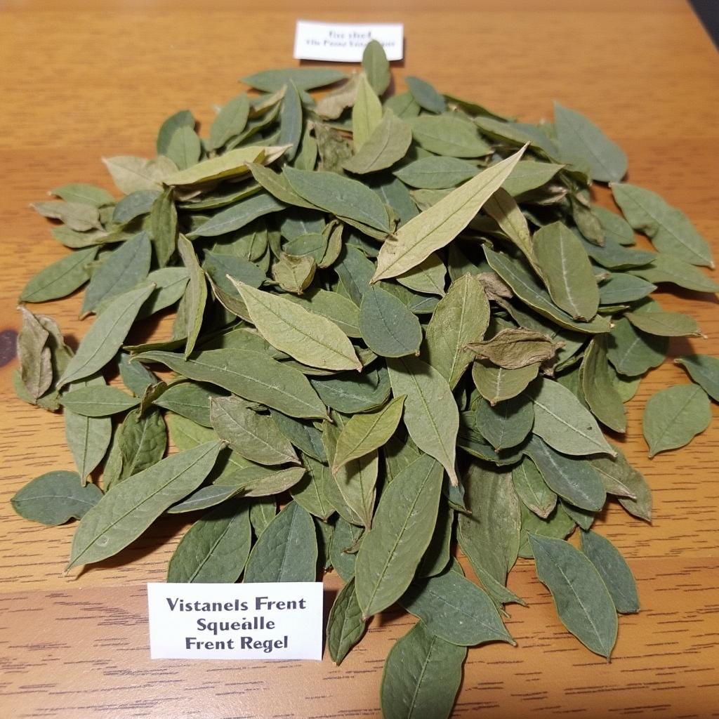 Cac loai la rung pha tra Pu Luong Thanh Hoa dac biet co nhieu cong dung