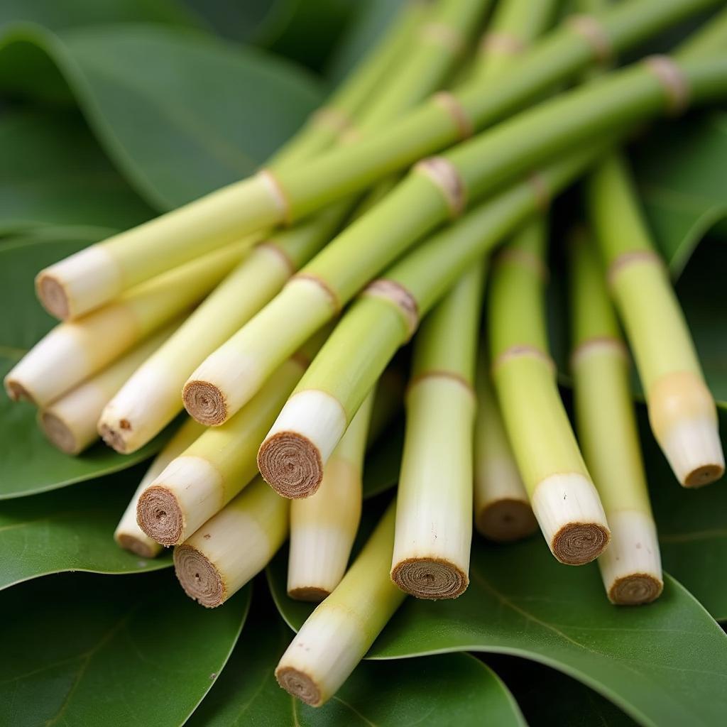 Măng rừng Xuân Liên tươi ngon, vừa được hái từ rừng, đặc sản Thanh Hóa