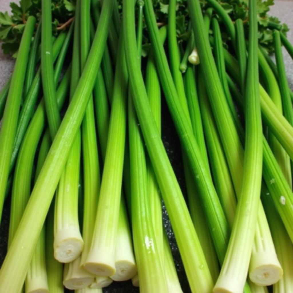 Rau cần nước Cẩm Thủy tươi ngon, đặc sản Thanh Hóa được trồng tại Cẩm Thủy