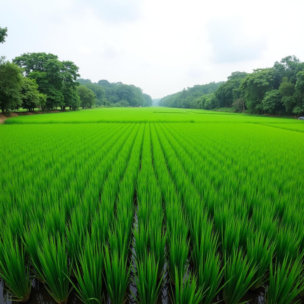 Ruộng rau cần nước Cẩm Thủy xanh mướt, đặc sản Thanh Hóa