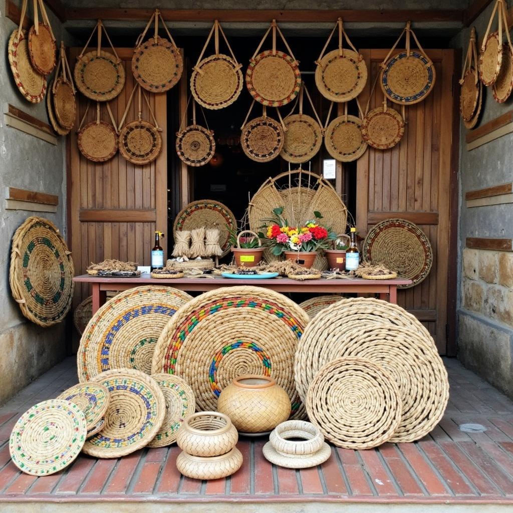 Chiếu cói thủ công mỹ nghệ Nga Thủy Thanh Hóa