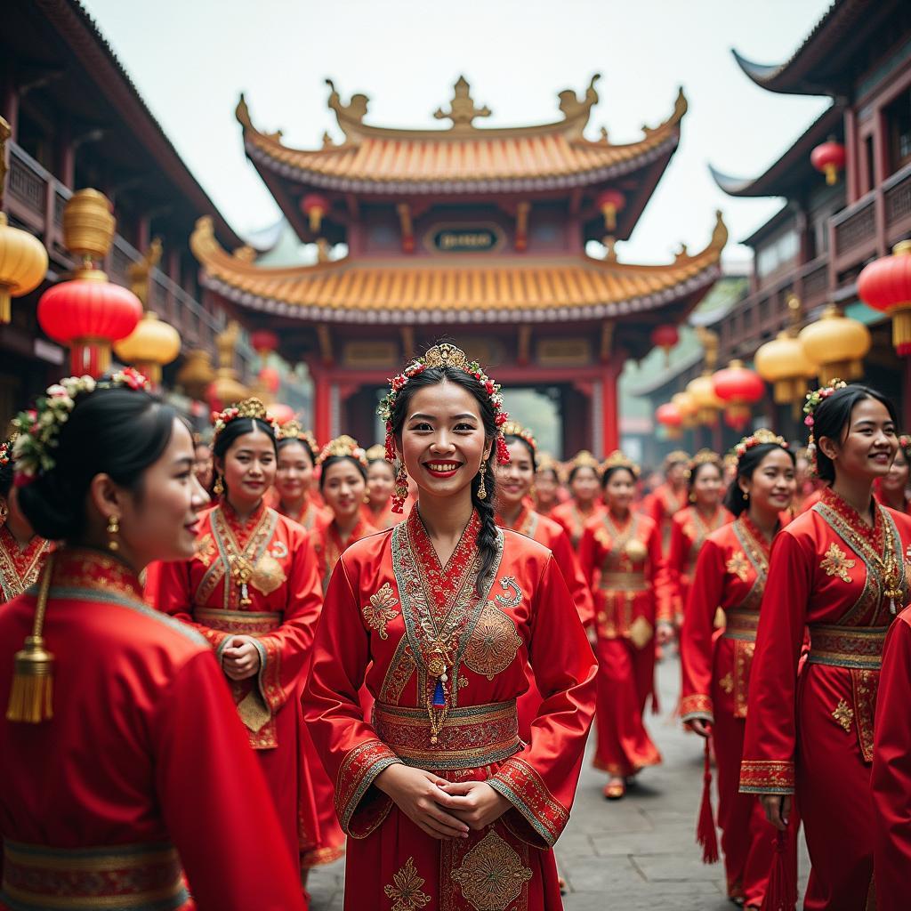 Lễ hội truyền thống tại Đền thờ Lê Văn Hưu, Thiệu Hóa, Thanh Hóa