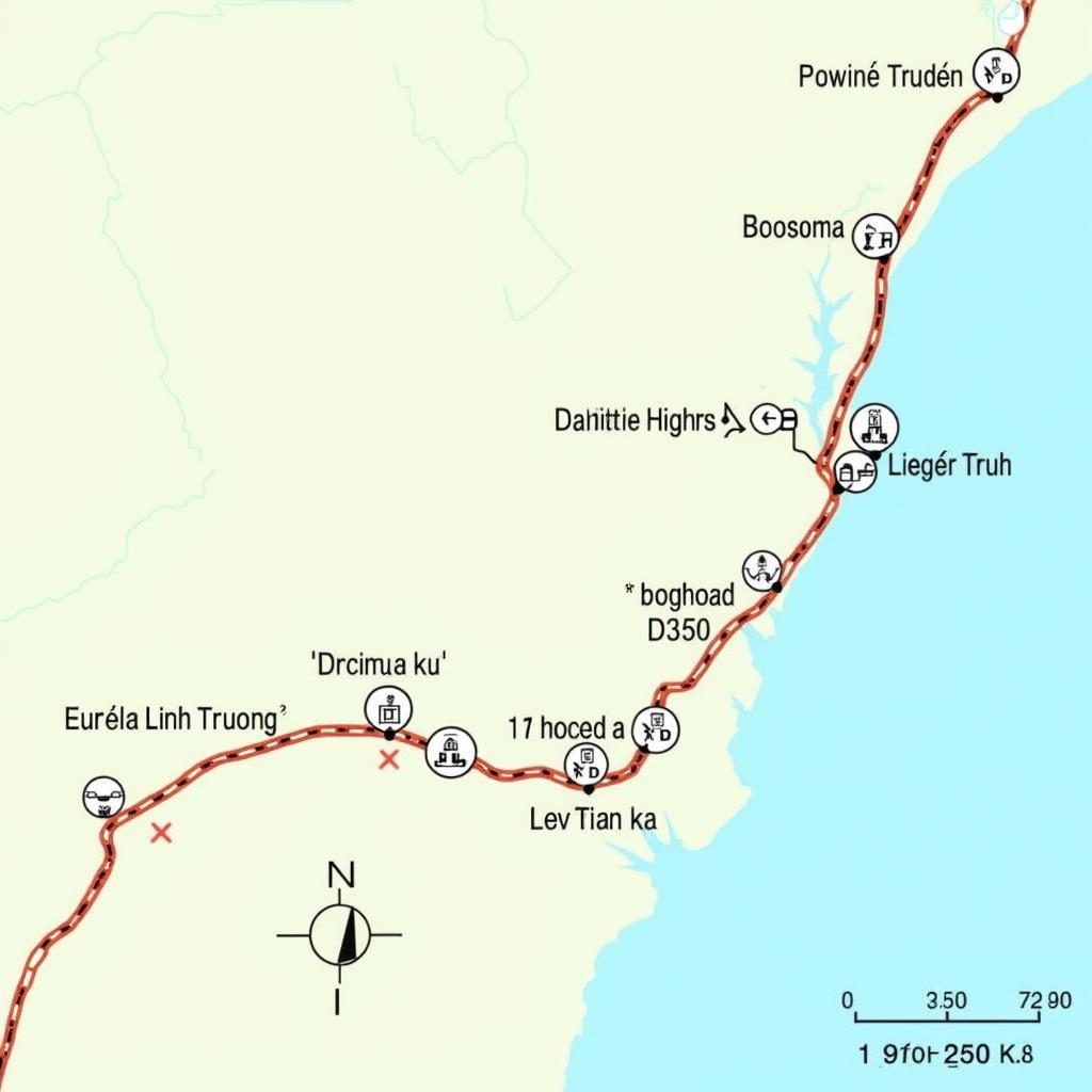 Đường đi Khu du lịch Eureka Linh Trường Thanh Hóa bằng ô tô tự lái