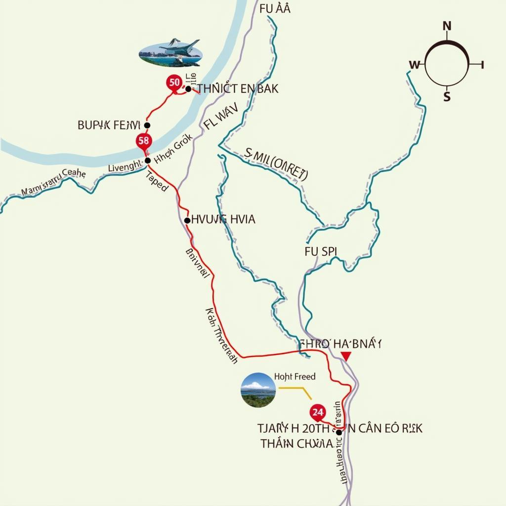 Hướng dẫn đường đi chi tiết đến khu du lịch suối cá Cẩm Lương từ thành phố Thanh Hóa