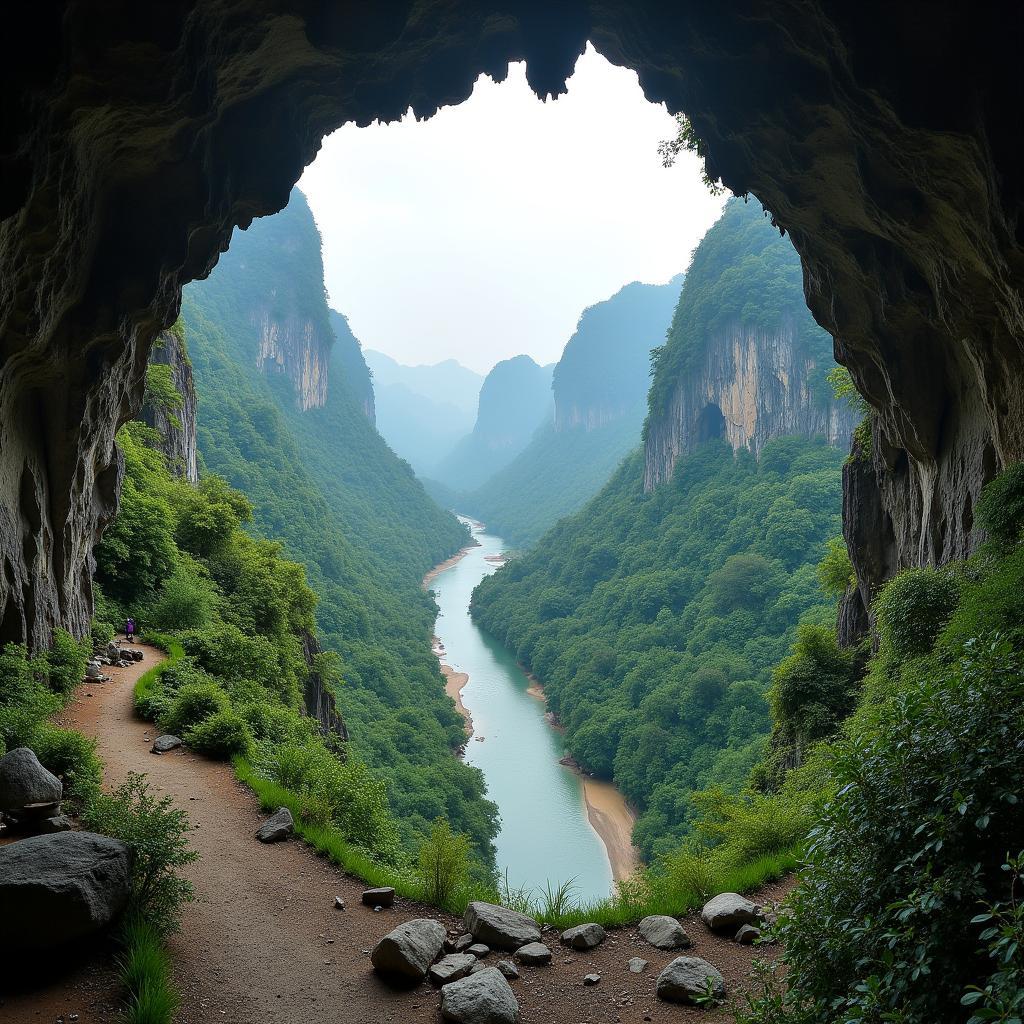 Toàn cảnh Hang Luồn Thanh Hóa